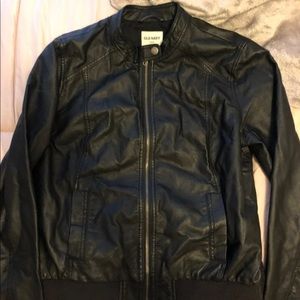 Old Navy Faux leather jacket